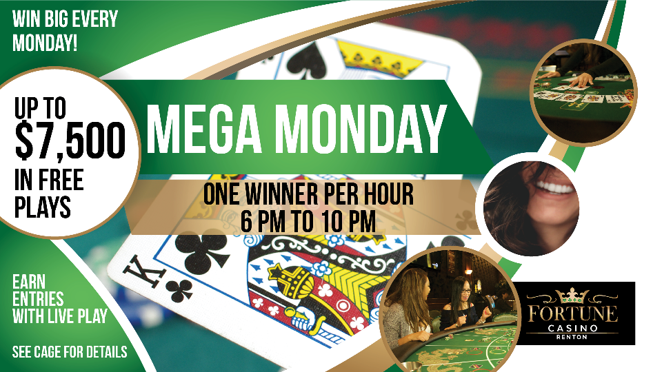 Promotions, Giveaways and Special Offers - Fortune Casino Renton